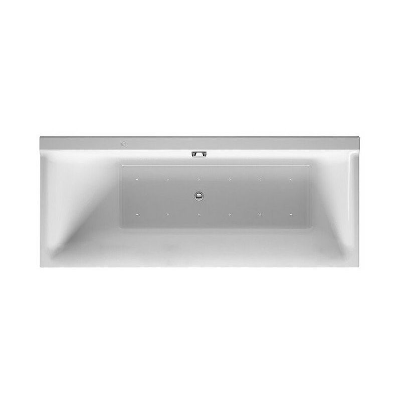 

Duravit - Bañera Bañera de hidromasaje rectangular P3 Comforts 145 l 170x70 blanco 1 respaldo inclinado a la izquierda Combi-Syst P