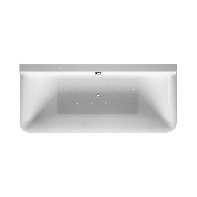 

Duravit - Bañera de hidromasaje P3 Comforts VW 184 l 180x80 blanco, 2 respaldos Combi-Syst E