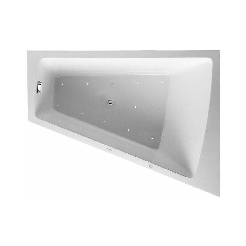 

Duravit PAIOVA bañera de hidromasaje 225 l 170x130 blanco 1 respaldo inclinado a la derecha Air-Syst