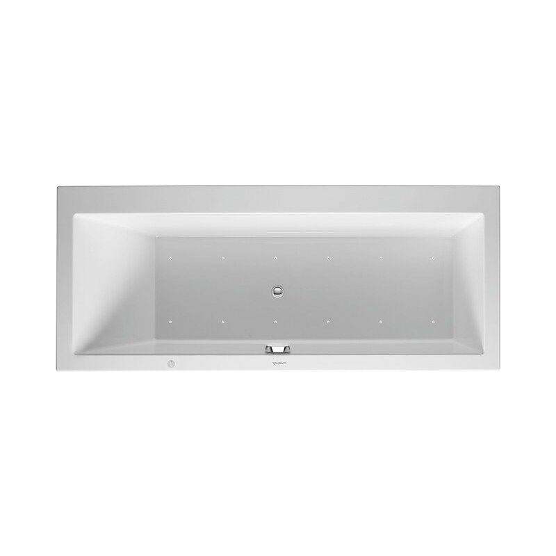

Duravit Whirlpool Vero 1700x750mm versión empotrada con una inclinación hacia atrás a la izquierda, Airsystem - 760133000AS0000