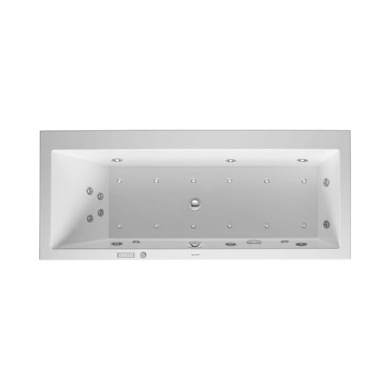 

Duravit Ag - Duravit Whirlpool Vero 1700x750mm versión empotrada con una inclinación hacia atrás a la izquierda, Combisystem E - 760133000CE1000