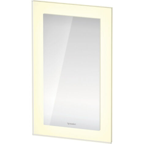 Duravit White Tulip App Spiegel mit LED-Beleuchtung, mit