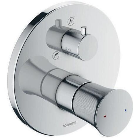 Duravit White Tulip, Einhebel-Wannenmischer Unterputz mit