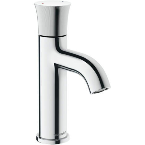 Duravit White Tulip, Einhebel-Waschtischmischer S, ohne