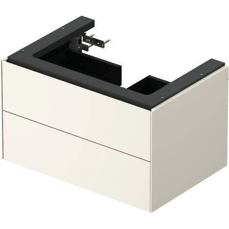 Duravit White Tulip, meuble sous-lavabo suspendu, largeur 684 x