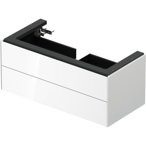 Duravit White Tulip, mueble de baño colgado en la pared, ancho