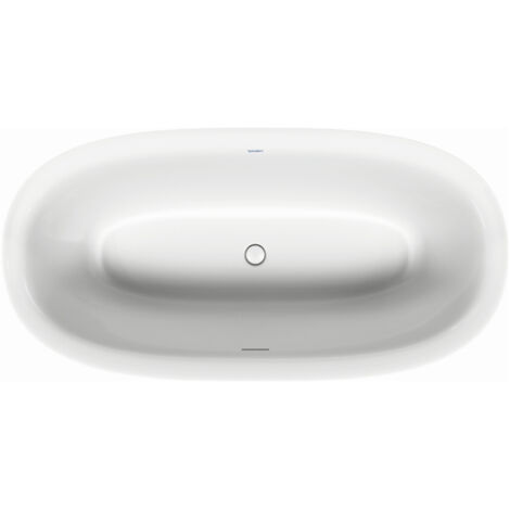 Duravit White Tulip Oval-Badewanne, freistehend, 2