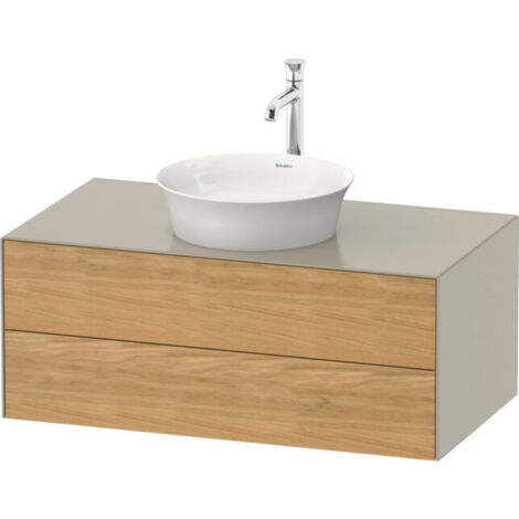 Duravit White Tulip, Waschtischunterbau wandhängend, Breite 1000