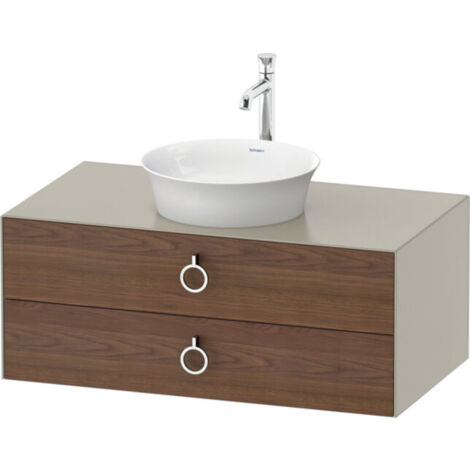Duravit White Tulip, Waschtischunterbau wandhängend, Breite 1000