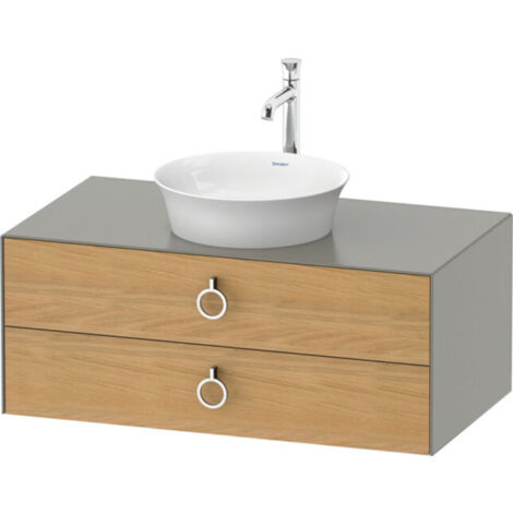 Duravit White Tulip, Waschtischunterbau wandhängend, Breite 1000