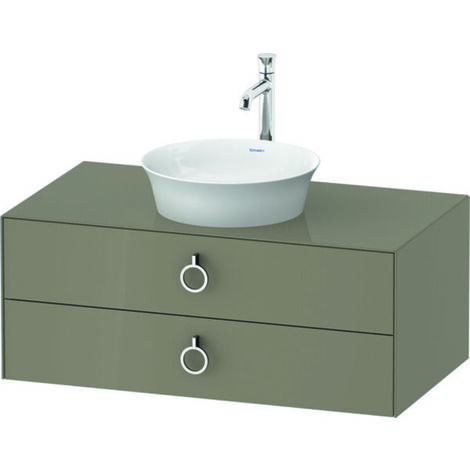 Duravit White Tulip, Waschtischunterbau wandhängend, Breite 1000