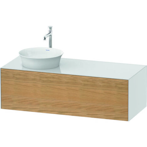 Duravit White Tulip, Waschtischunterbau wandhängend, Breite 1300