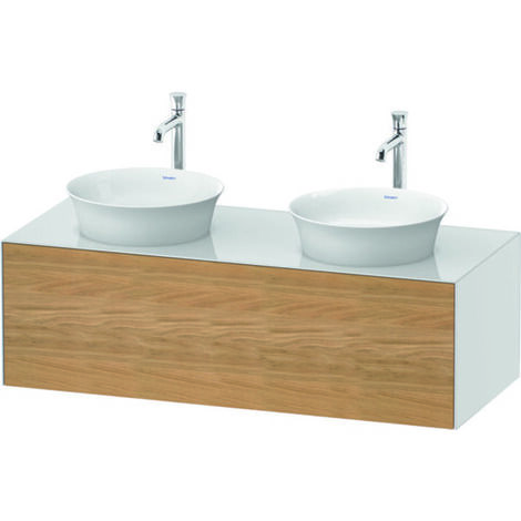 Duravit White Tulip, Waschtischunterbau wandhängend, Breite 1300