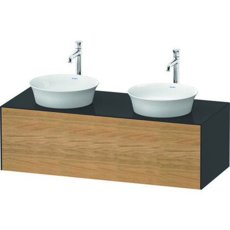 Duravit White Tulip, Waschtischunterbau wandhängend, Breite 1300