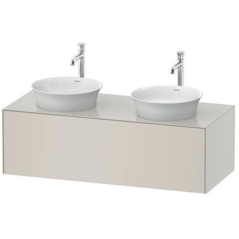 Duravit White Tulip, Waschtischunterbau wandhängend, Breite 1300