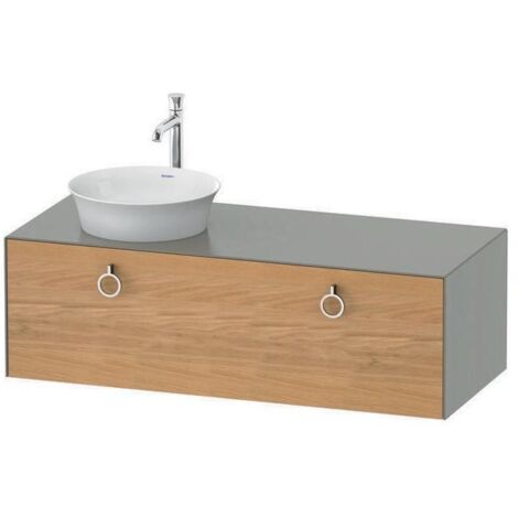 Duravit White Tulip, Waschtischunterbau wandhängend, Breite 1300