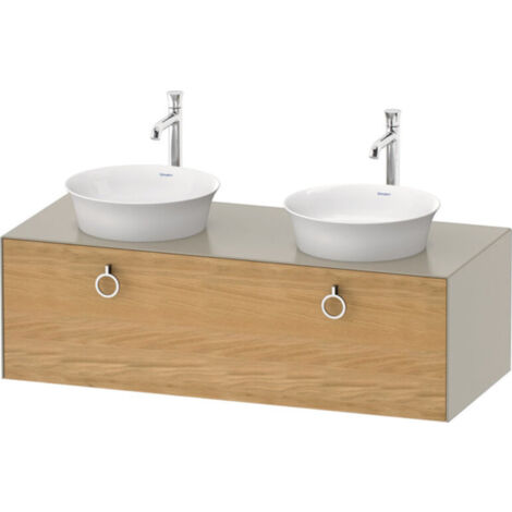 Duravit White Tulip, Waschtischunterbau wandhängend, Breite 1300