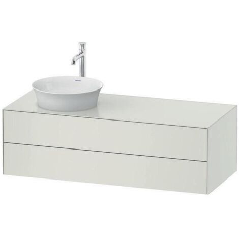 Duravit White Tulip, Waschtischunterbau wandhängend, Breite 1300