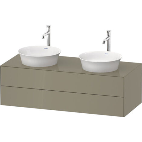 Duravit White Tulip, Waschtischunterbau wandhängend, Breite 1300