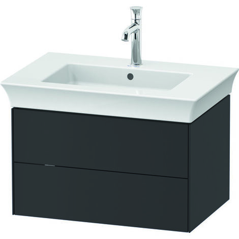 Duravit White Tulip, Waschtischunterbau wandhängend, Breite 684 x
