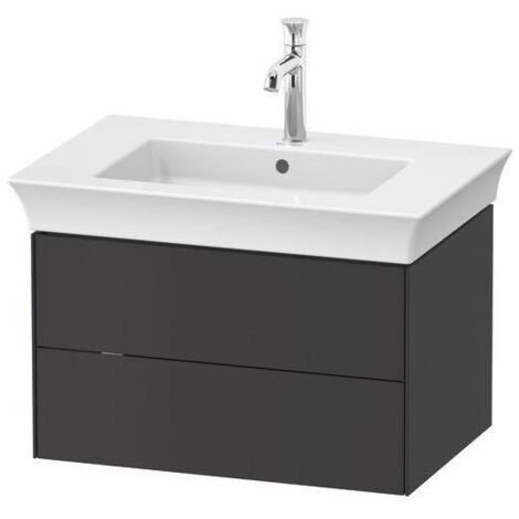 Duravit White Tulip, Waschtischunterbau wandhängend, Breite 684 x