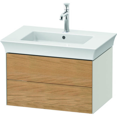 Duravit White Tulip, Waschtischunterbau wandhängend, Breite 684 x