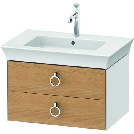 Duravit White Tulip, Waschtischunterbau wandhängend, Breite 684 x