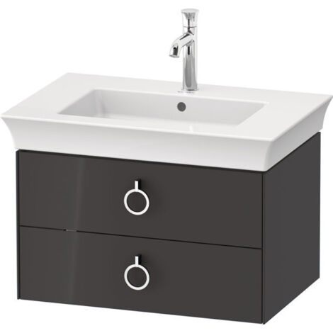 Duravit White Tulip, Waschtischunterbau wandhängend, Breite 684 x