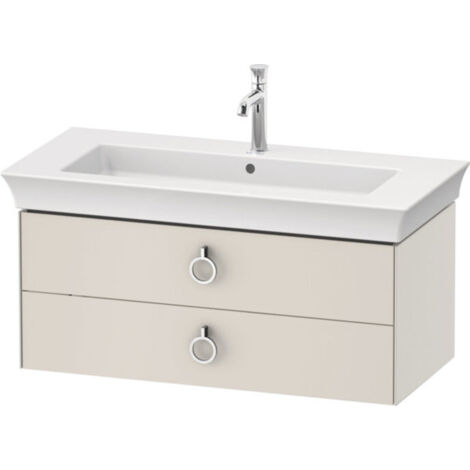 Duravit White Tulip, Waschtischunterbau wandhängend, Breite 984 x