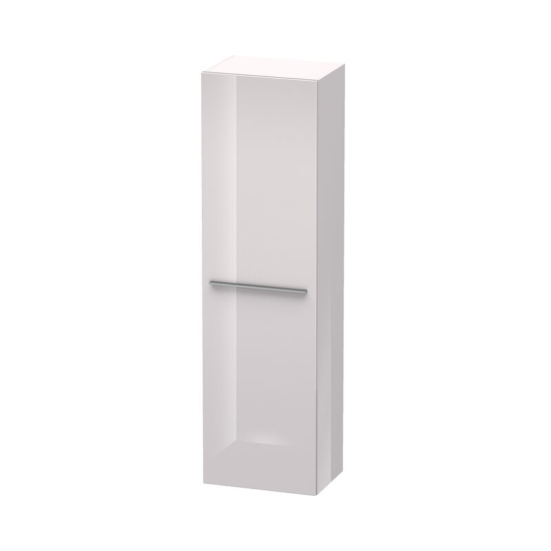 

Duravit X-Grandes Armarios altos 1137, 1 puerta de madera, con bisagra a la izquierda, 500mm, Color (frente/cuerpo): Laca blanca lila alto brillo