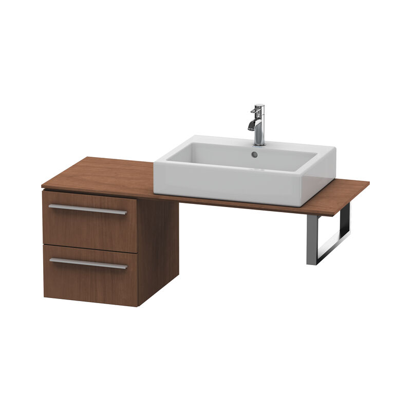 

Duravit X-Large Armario base para consola 6522, 2 cajones, 400mm, Color (frente/cuerpo): Chapa de madera auténtica de nogal americano - XL652201313