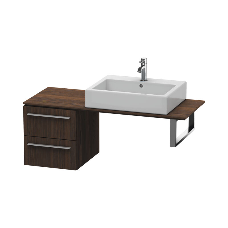 

Duravit X-Large Armario base para consola 6522, 2 cajones, 400mm, Color (frente/cuerpo): Nogal cepillado Chapa de madera auténtica - XL652206969