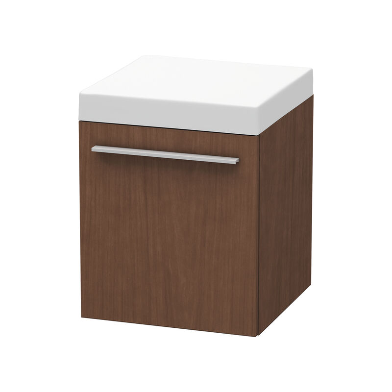 

Duravit Ag - Duravit X-Large contenedor de rollos 2704, 1 extraíble con cojín de asiento, 400mm, Color (frente/cuerpo): Chapa de madera auténtica de