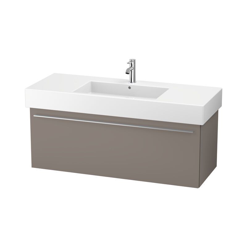 

Duravit X-Large Módulo mural 6054, 1 cajón, 1200mm, para Vero, Color (frente/cuerpo): Decoración Basalto Mate - XL605404343