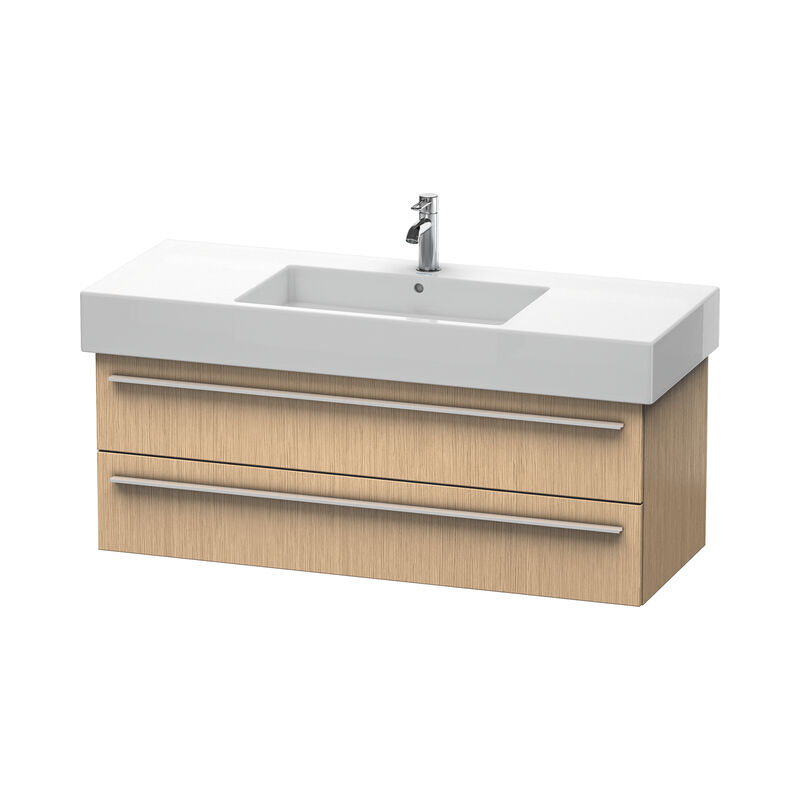 

Duravit X-Large Módulo mural 6354, 2 cajones, 1200mm, para Vero, Color (frente/cuerpo): Roble cepillado Chapa de madera auténtica - XL635401212