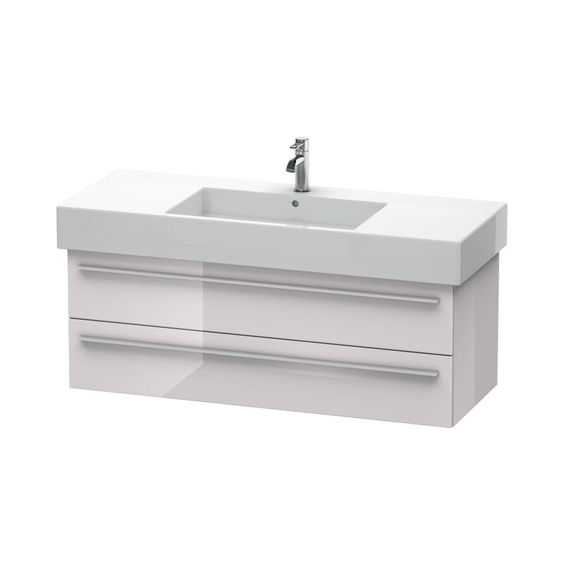 

Duravit X-Large Módulo mural 6354, 2 cajones, 1200mm, para Vero, Color (frente/cuerpo): Laca blanca lila alto brillo - XL635402727