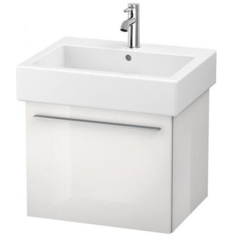 Duravit X-Large Meuble sous-lavabo suspendu 6044, 1 tiroir, 550mm, pour Vero, Couleur (avant/corps): Laque brillante Bleu Pierre - XL604404747