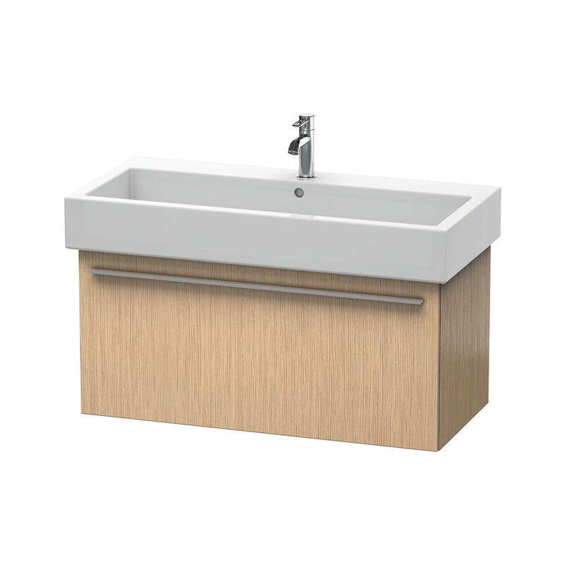 

Duravit X-Large Módulo mural 6045, 1 cajón, 750mm, para Vero, Color (frente/cuerpo): Roble cepillado Chapa de madera auténtica - XL604501212