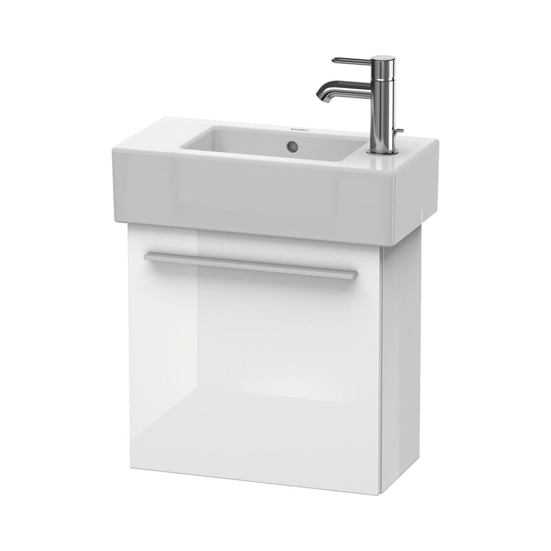 

Duravit X-Large Mueble de lavabo de pared 6208, 1 puerta de madera, con bisagra a la izquierda, 450mm para Vero, Color (frente/cuerpo): Laca blanca