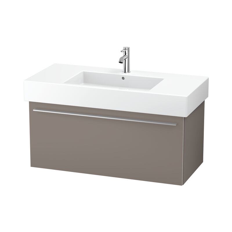 

Duravit X-Large Mueble de pared 6053, 1 cajón, 1000mm, para Vero, Color (frente/cuerpo): Decoración Basalto Mate - XL605304343