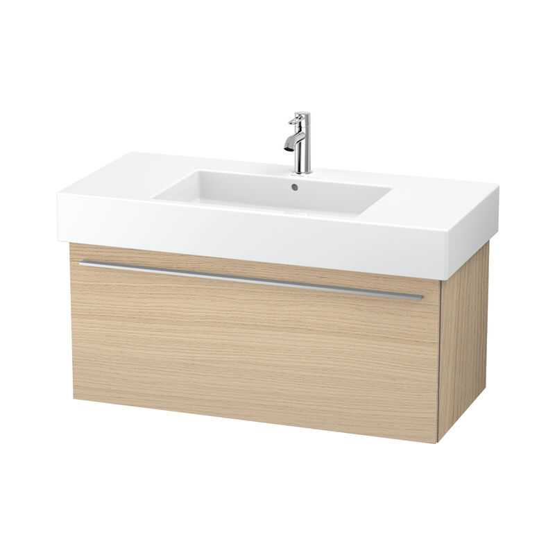 

Duravit X-Large Mueble de pared 6053, 1 cajón, 1000mm, para Vero, Color (frente/cuerpo): Roble mediterráneo Chapa de madera auténtica - XL605307171