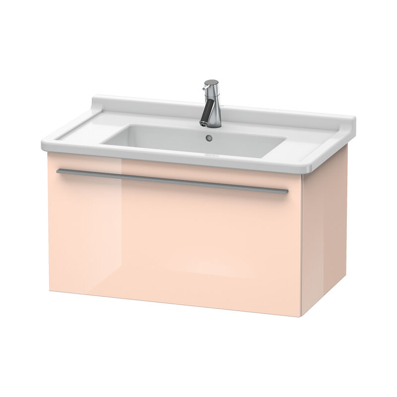 

Duravit X-Large Mueble de pared 6057, 1 extraíble, 800mm para Starck 3, Color (frente/cuerpo): Perla de albaricoque laca de alto brillo - XL605701010