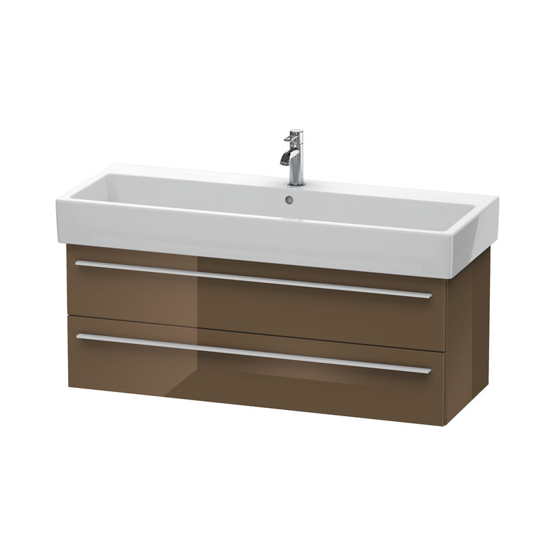 

Duravit X-Large Mueble de pared 6347, 2 cajones, 1150mm para Vero, Color (frente/cuerpo): Marrón Oliva Laca Alto Brillo - XL634706161