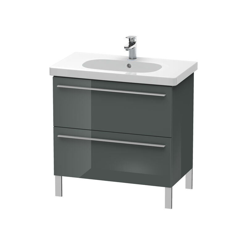 

Duravit X-Large Mueble de pared 6516, 2 extraíbles, 800mm para código D 034285, Color (frente/cuerpo): Laca de alto brillo Dolomiti Grey - XL651603838