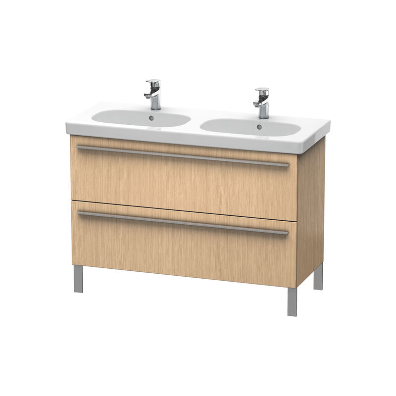 

Duravit X-Large Mueble de pared 6518, 2 extraíbles, 1150mm para código D 034812, Color (frente/cuerpo): Roble cepillado Chapa de madera auténtica