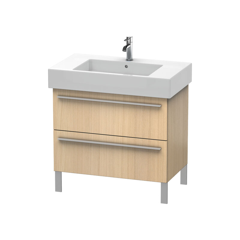 

Duravit X-Large Mueble de pared 6543, 2 extraíbles, 800mm para Vero 032985 (sin lijar), Color (frente/cuerpo): Roble mediterráneo Chapa de madera