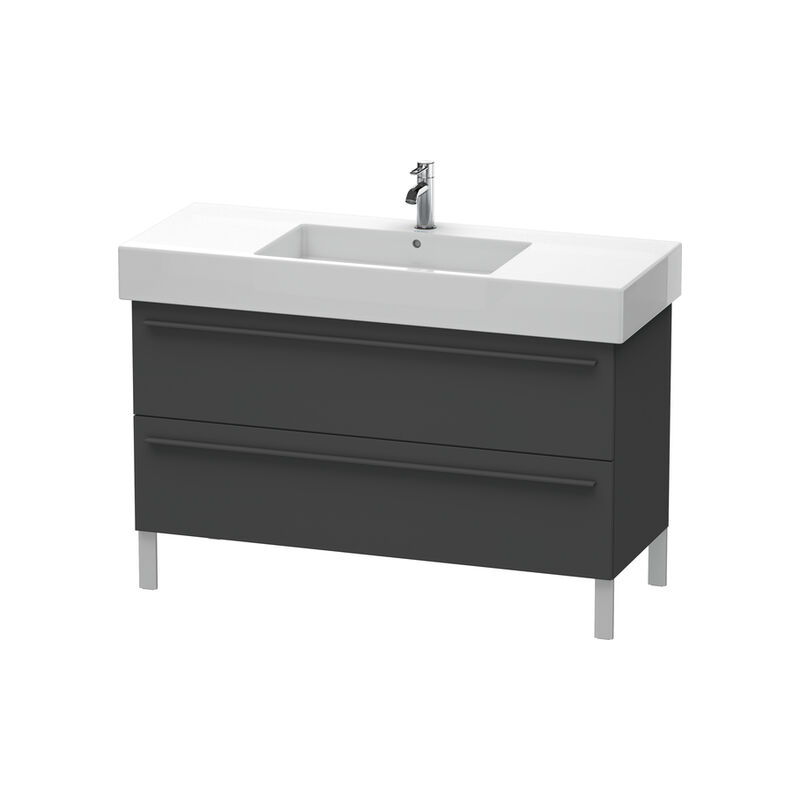 

Duravit X-Large Mueble de pared 6545, 2 extraíbles, 1200mm para Vero 032912 (sin lijar), Color (frente/cuerpo): Grafito Mate Decoración - XL654504949