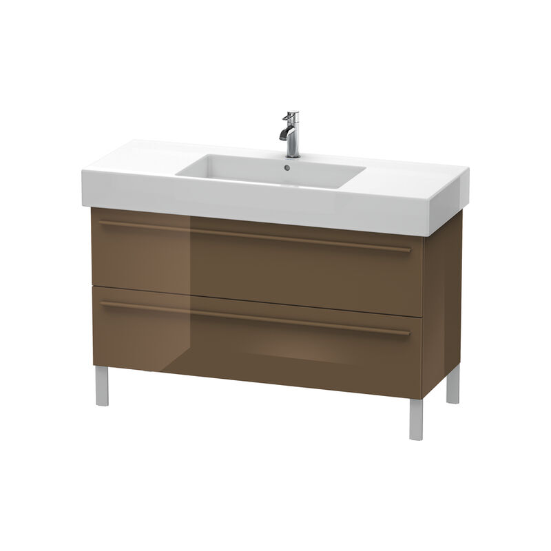 

Duravit X-Large Mueble de pared 6545, 2 extraíbles, 1200mm para Vero 032912 (sin lijar), Color (frente/cuerpo): Marrón Oliva Laca Alto Brillo