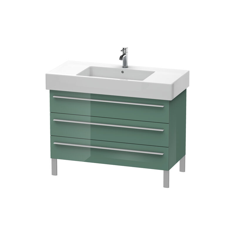 

Duravit X-Large Mueble de pared 6554, 3 cajones, 1000mm para Vero 032910 (sin lijar), Color (frente/cuerpo): Jade laca alto brillo - XL655400303