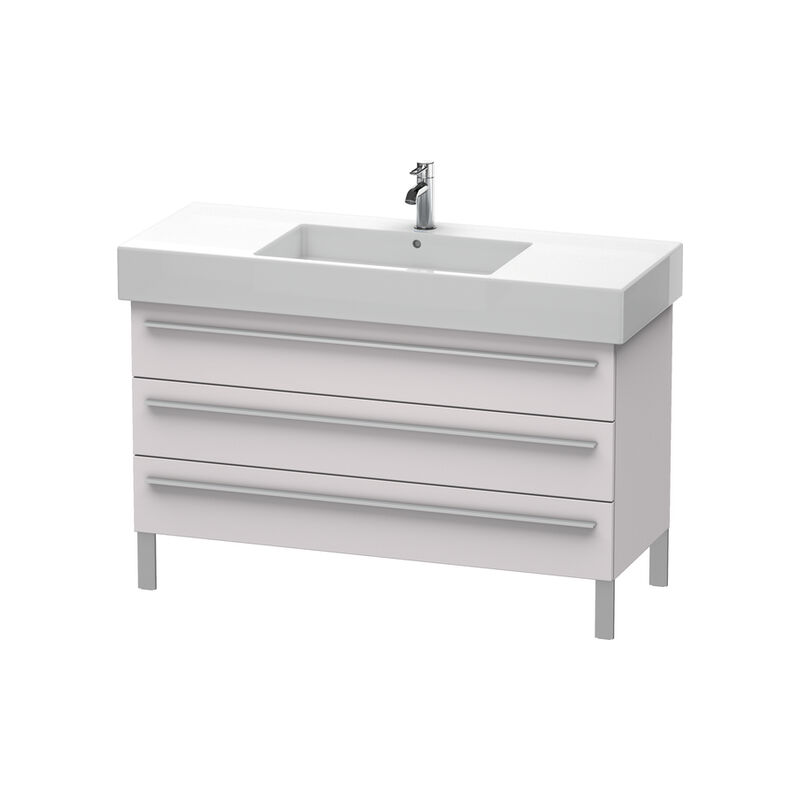 

Duravit X-Large Mueble de pared 6555, 3 cajones, 1200mm para Vero 032912 (sin lijar), Color (frente/cuerpo): Blanco Lila Seda Laca mate - XL655508787